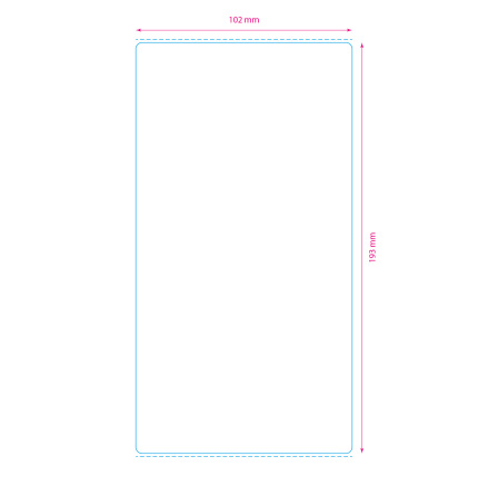 Direkttermoetikett utan kvittodel 102 x 193 mm