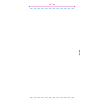 Direkttermoetikett utan kvitto 102 x 192 mm
